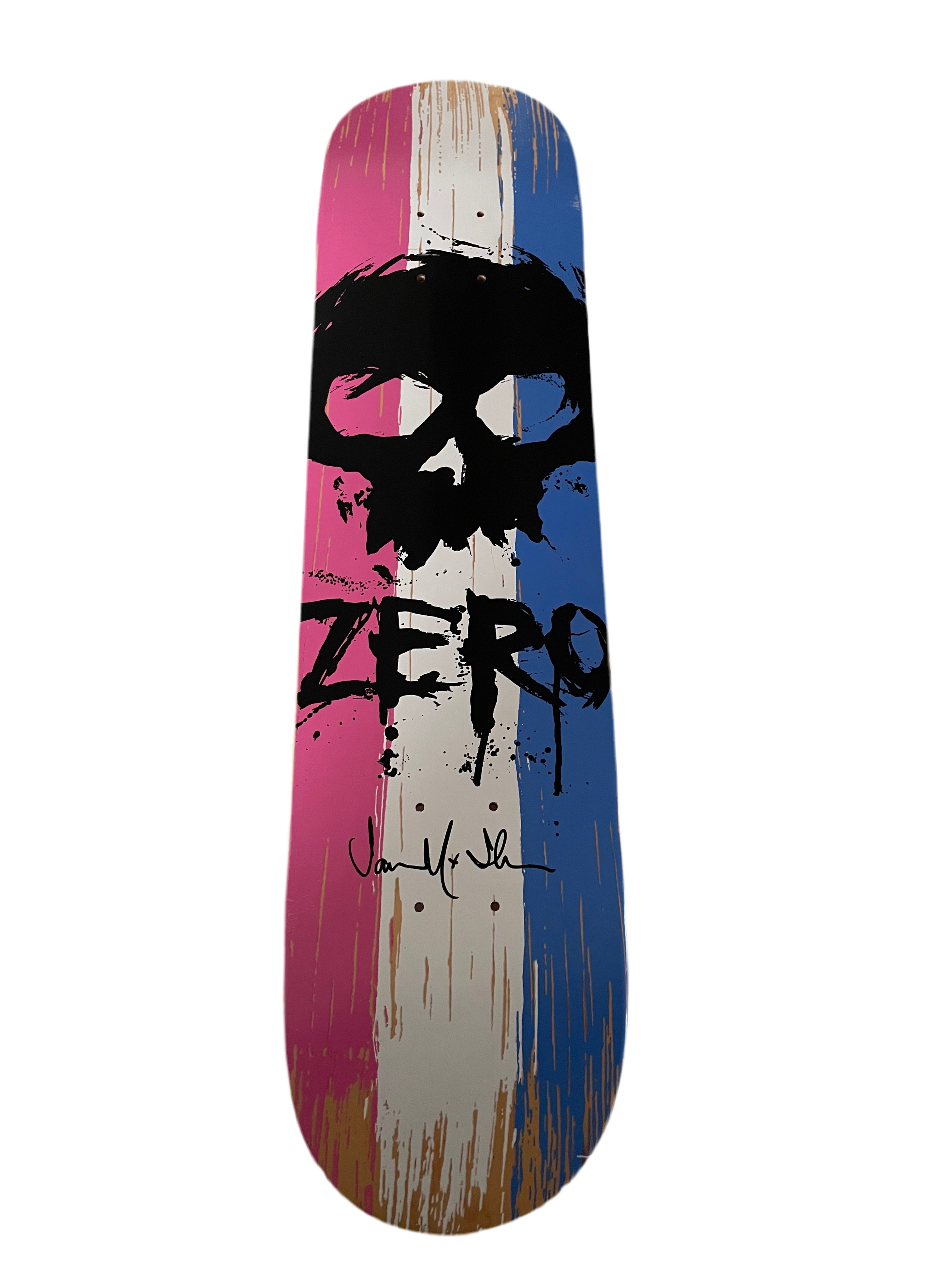 ZERO Skateboards Jamie Thomas Hand Screened/Signed Deck 7.5