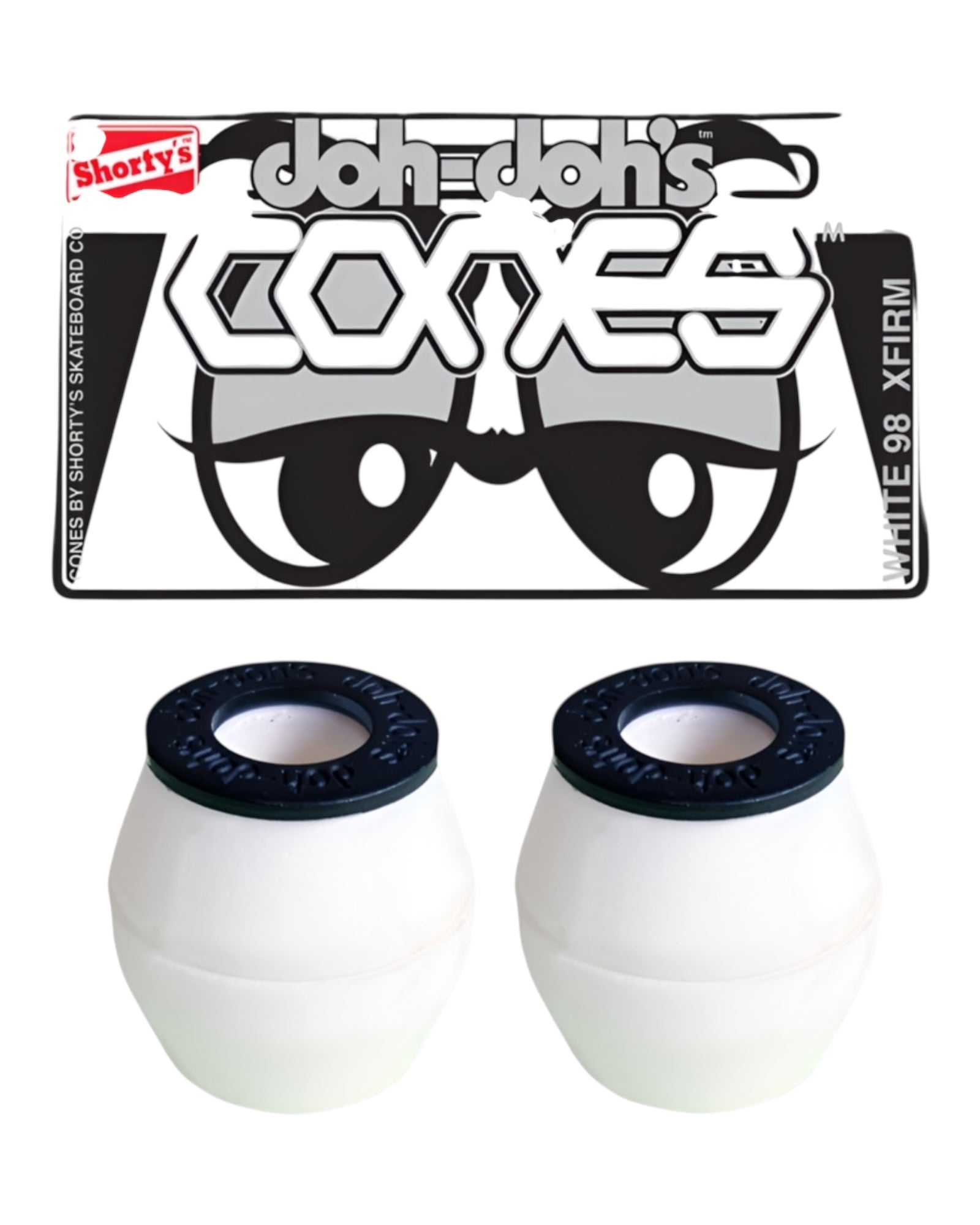 Shorty’s Doh-Doh’s - Cones Bushings Harder White 98A