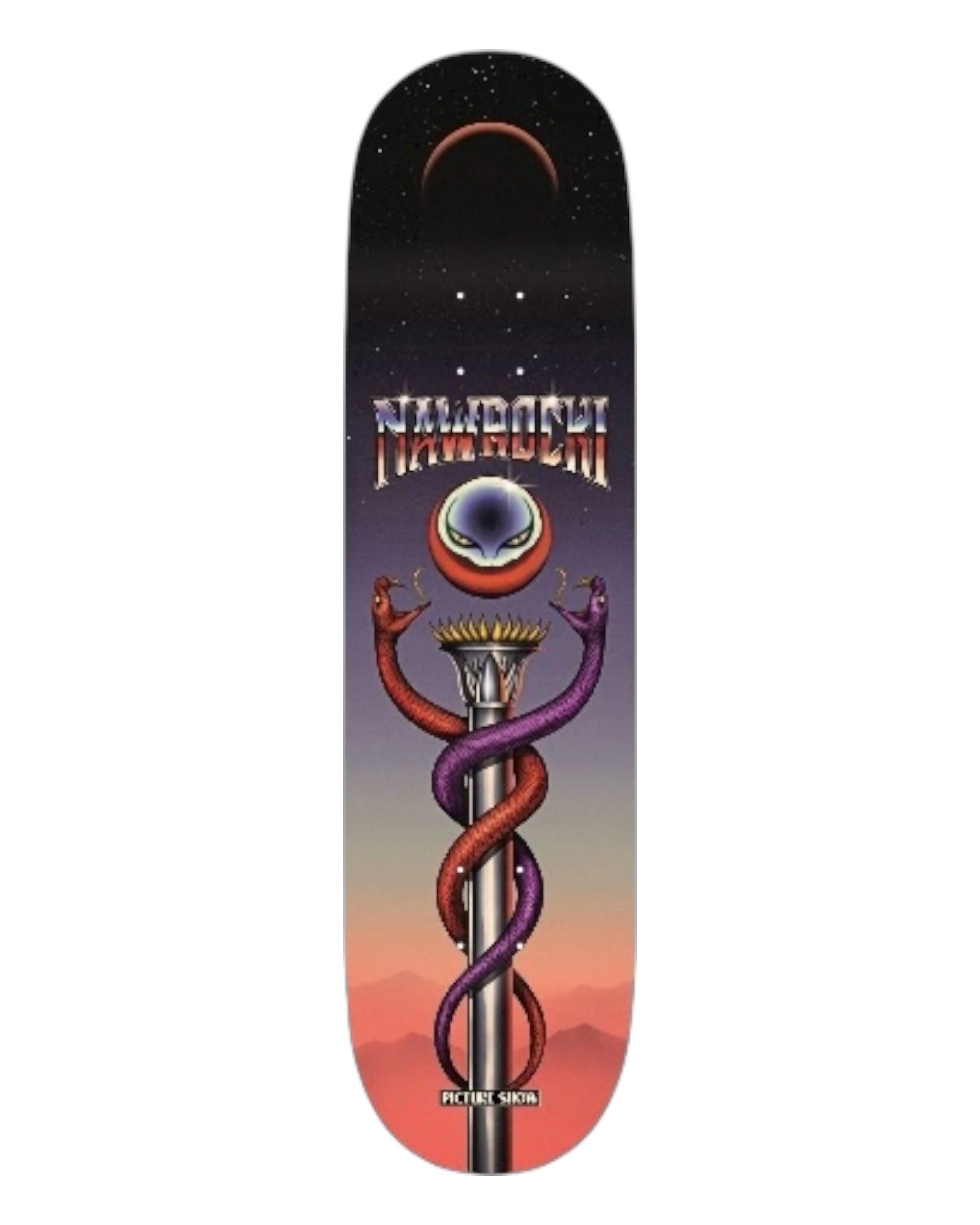 Picture Show Skateboards Caduceus Taylor Nawrocki Pro Deck 8.25”