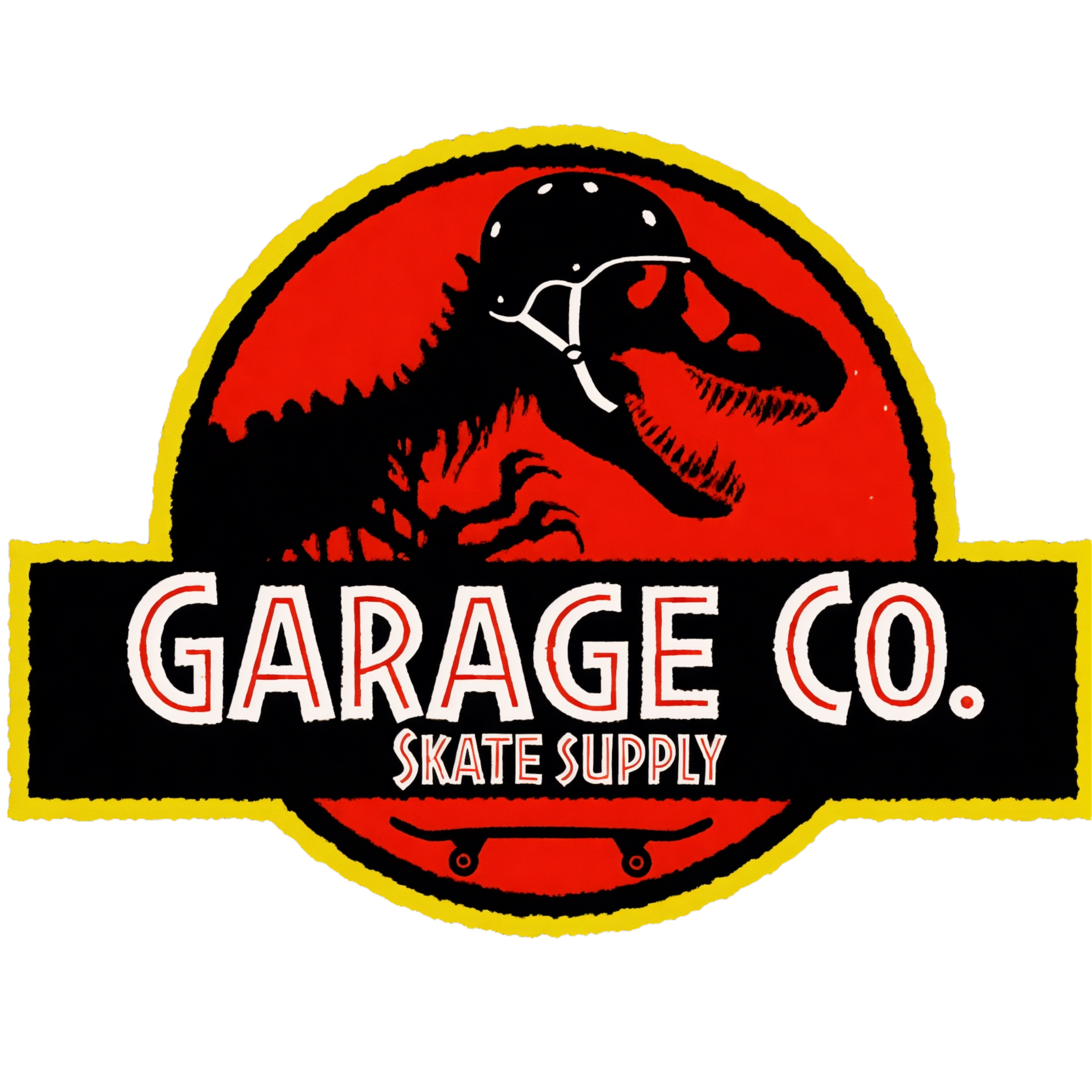 garage co. JP die cut sticker