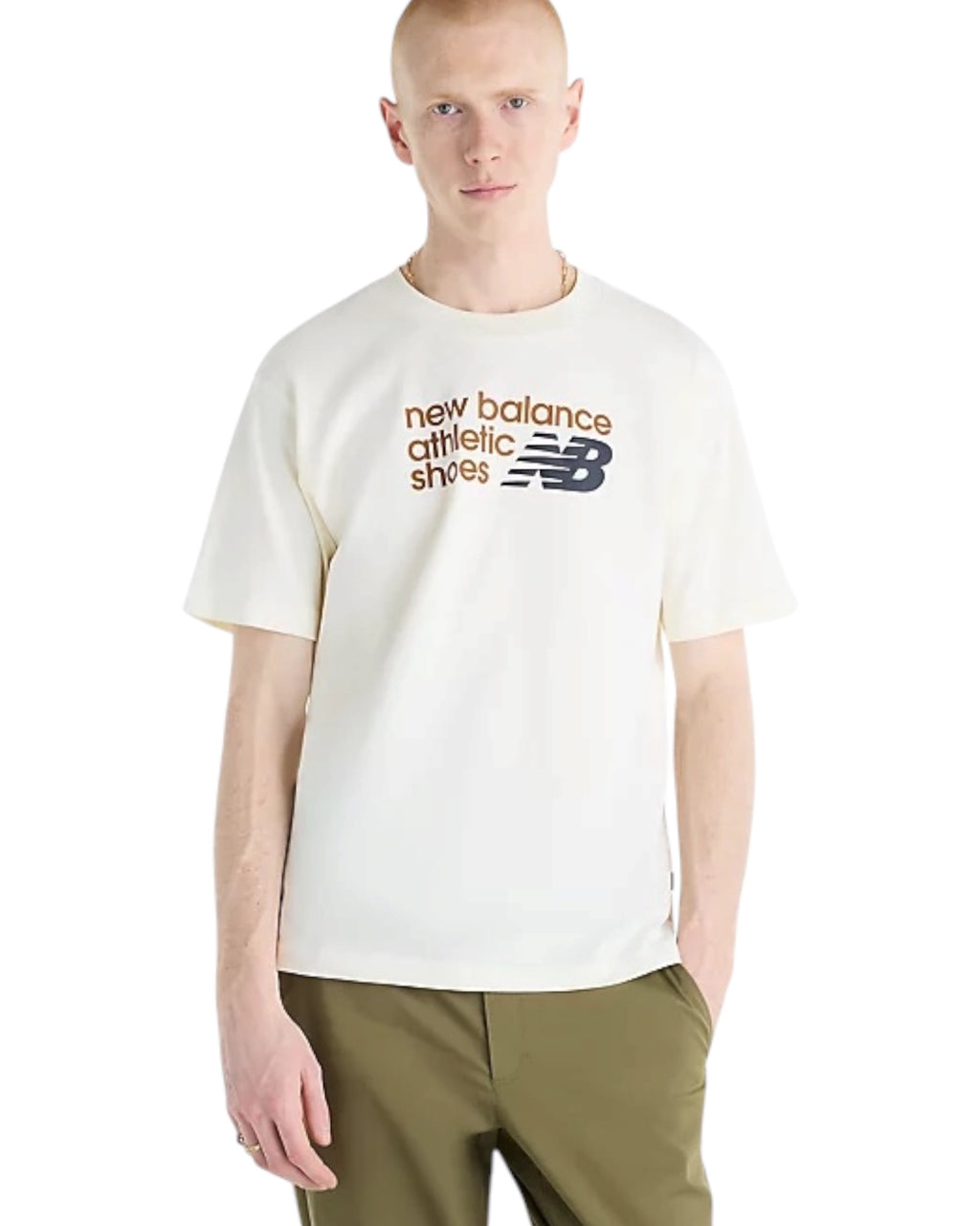 New Balance Athletics Premium Relaxed Chest Logo T-Shirt XL