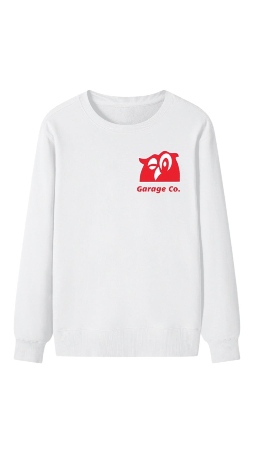 garage co. couche crewneck