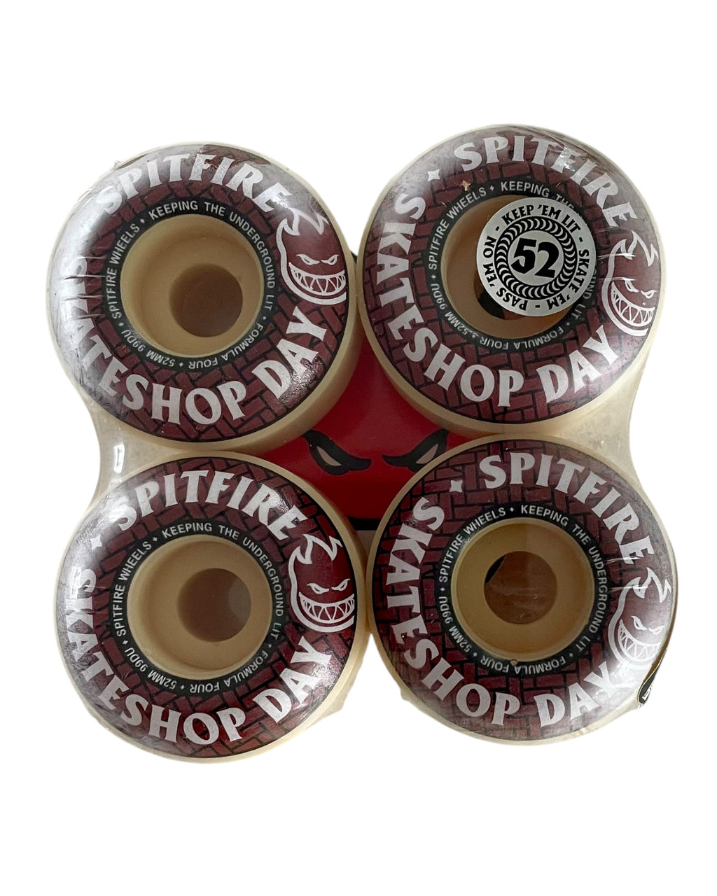 Spitfire Skate Shop Day Formula Four Classic Wheels 99A, 52mm