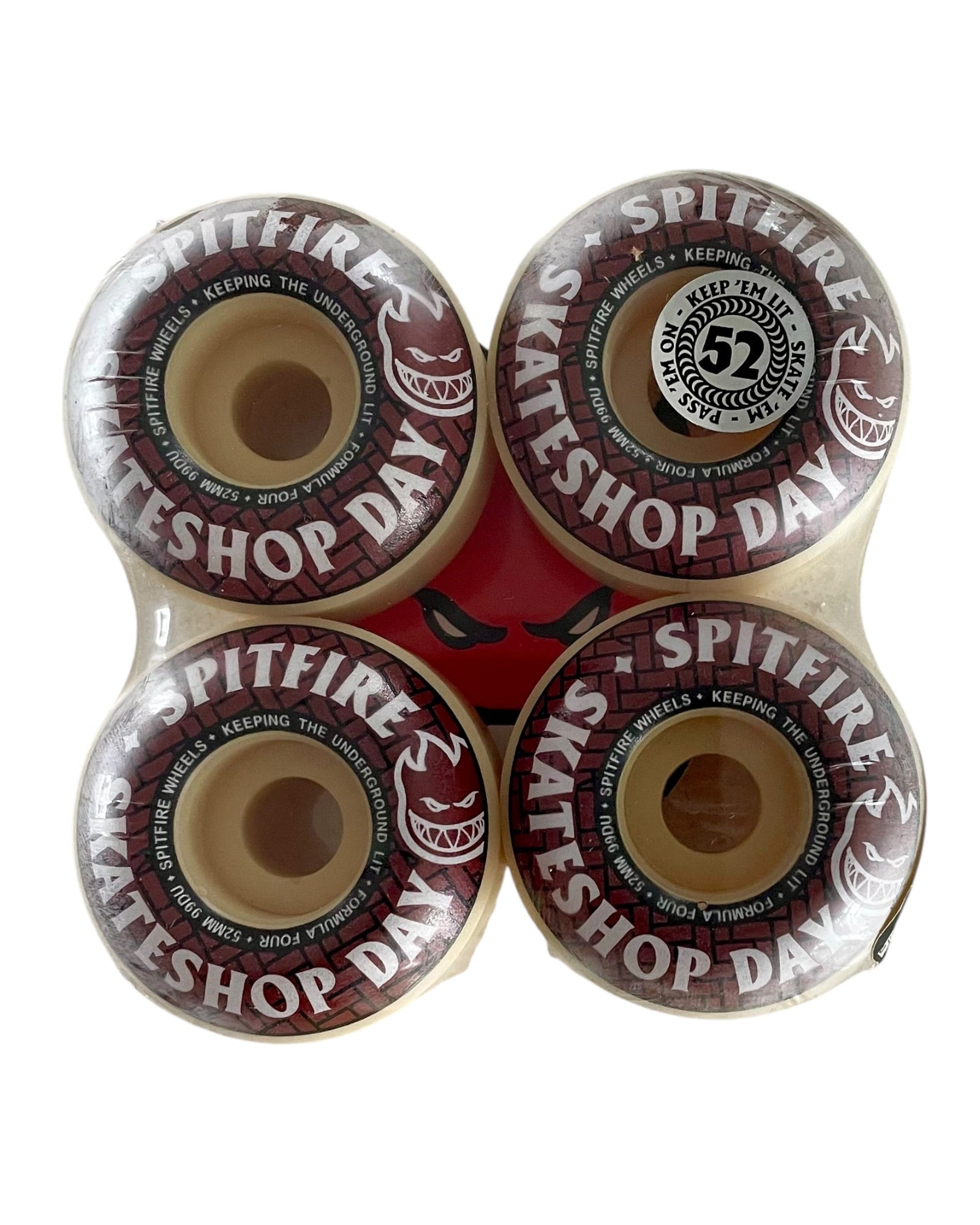Spitfire Skate Shop Day Formula Four Classic Wheels 99A, 52mm
