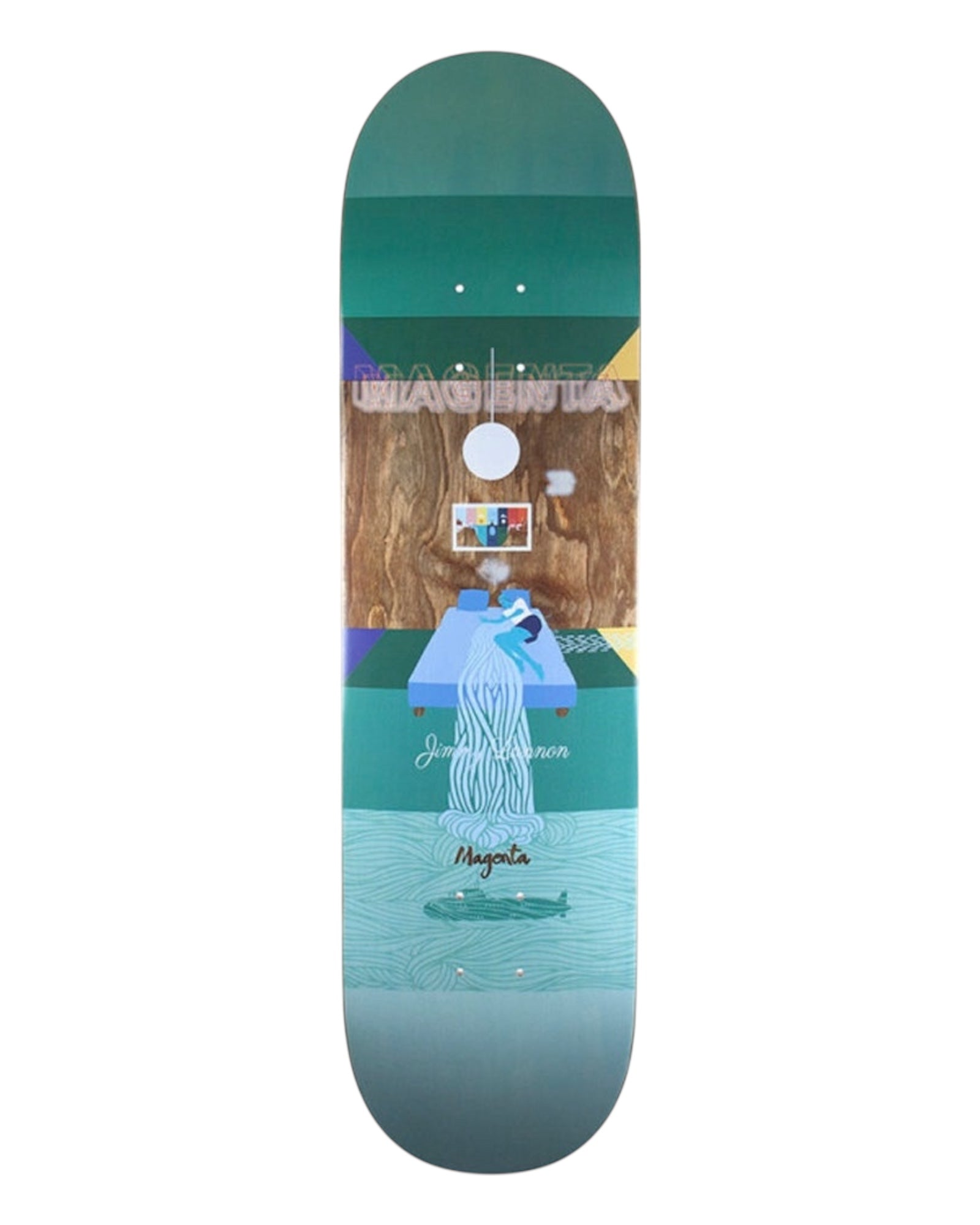 Magenta Skateboards Jimmy Lannon Pro Model - Sleep Deck 8.25”