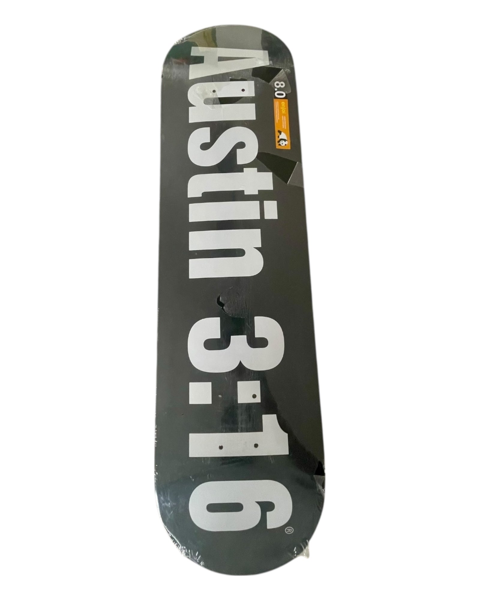 Enjoi Skateboards Three Sixteen Black Deck 8.0”