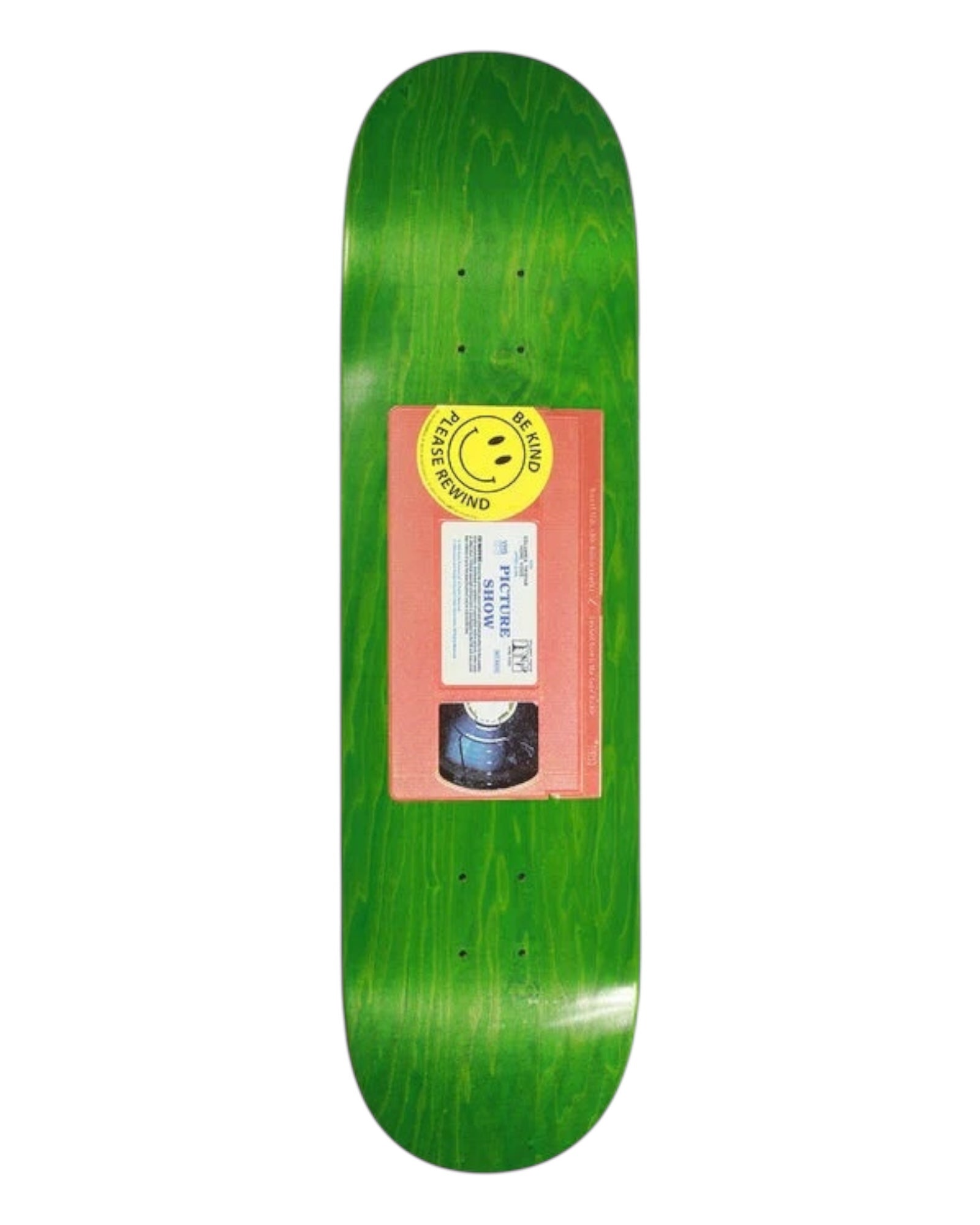 Picture Show Skateboards Woodgrain Cassette Deck 8.25” *stain may differ