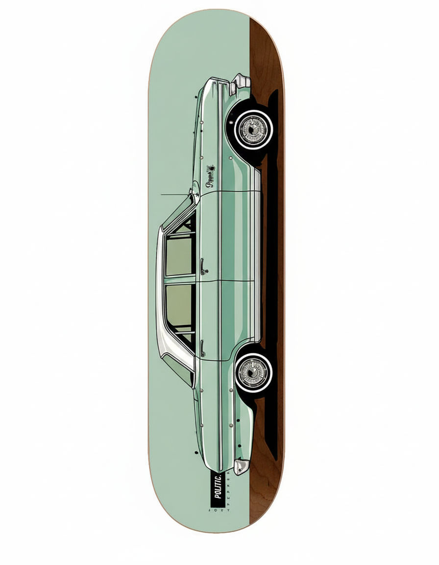 Politic Skateboards Pepper Nova Deck 8.25”