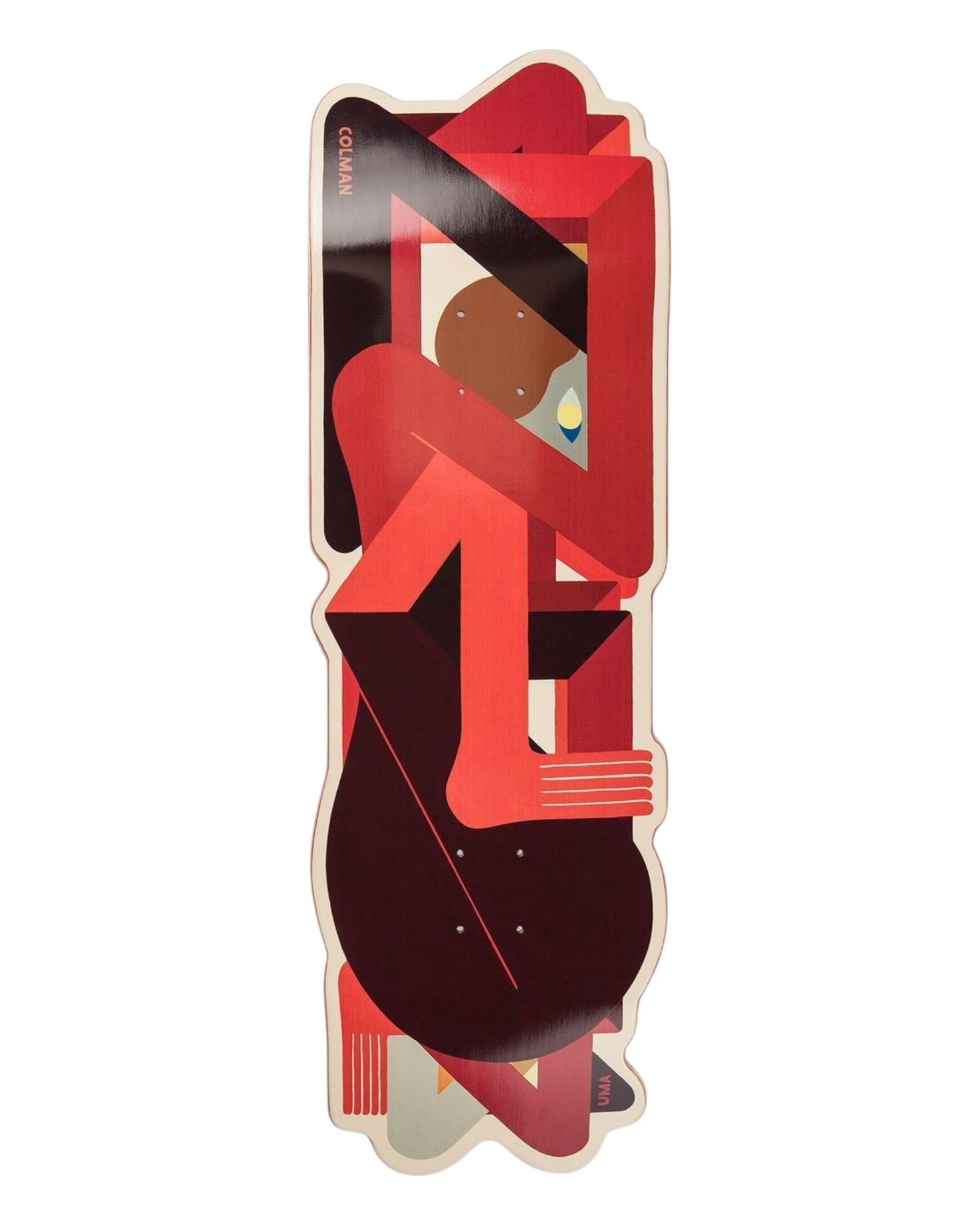 UMA Skateboards COLMAN CRAZY SPECIAL EDITION SKATEBOARD DECK - 10''