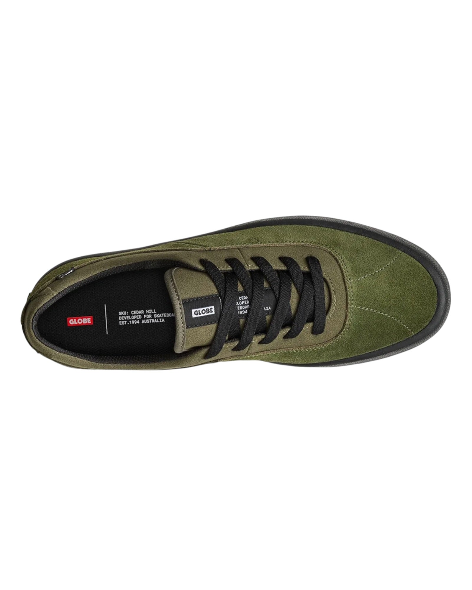 Globe Skateboarding Shoe Melbek Olive/Black