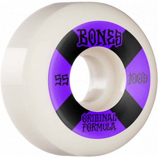 Bones Wheels V5 Sidecuts 100'S 55mm