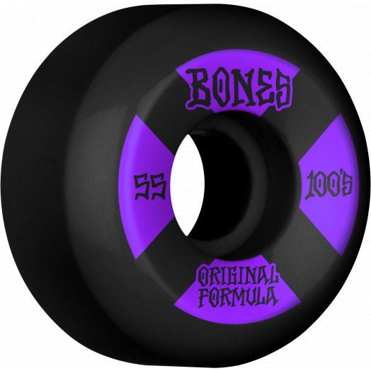 Bones Wheels V5 Sidecuts 100'S 55mm
