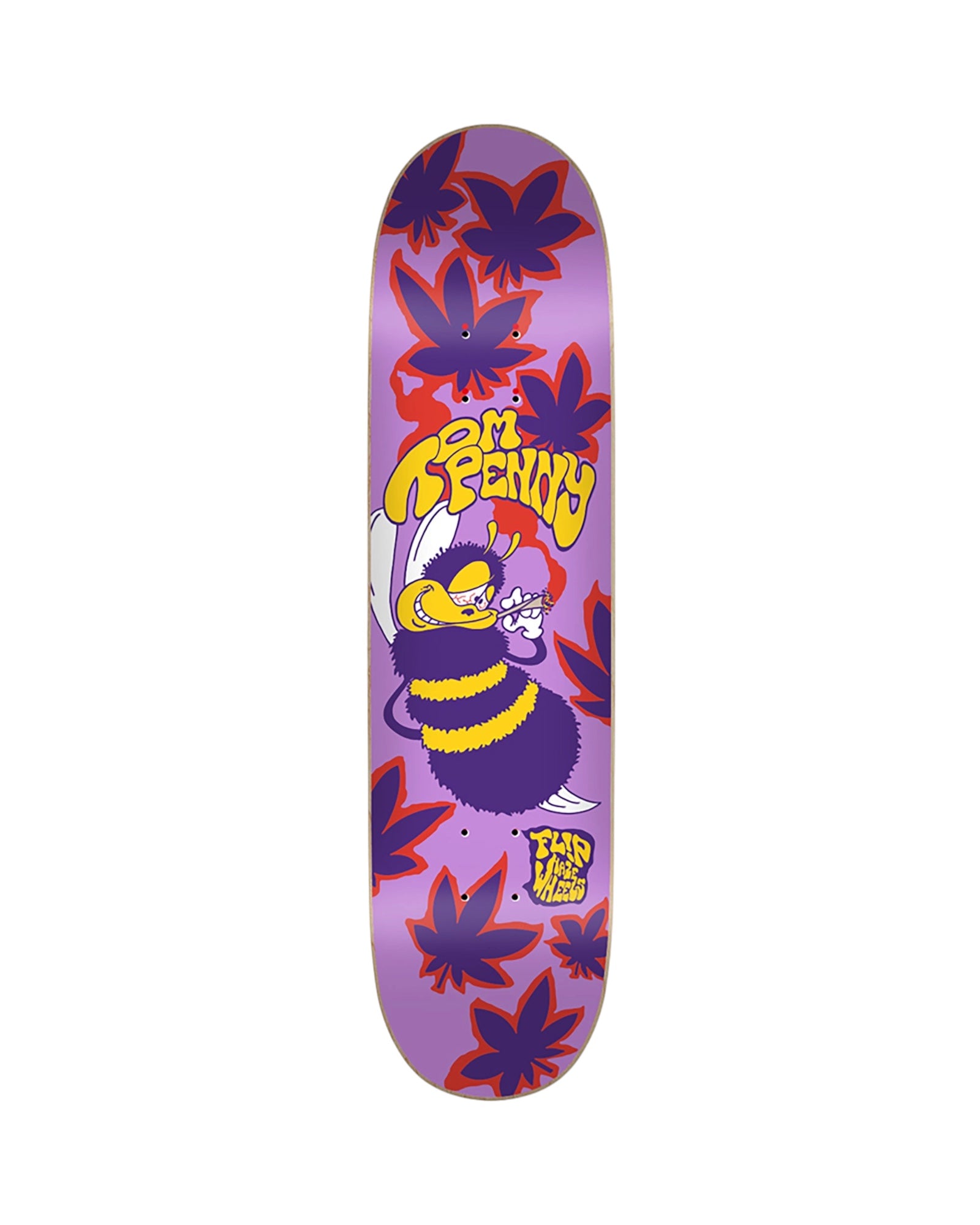 Flip Skateboards Tom Penny High in a Haze Purple Deck 7.75”