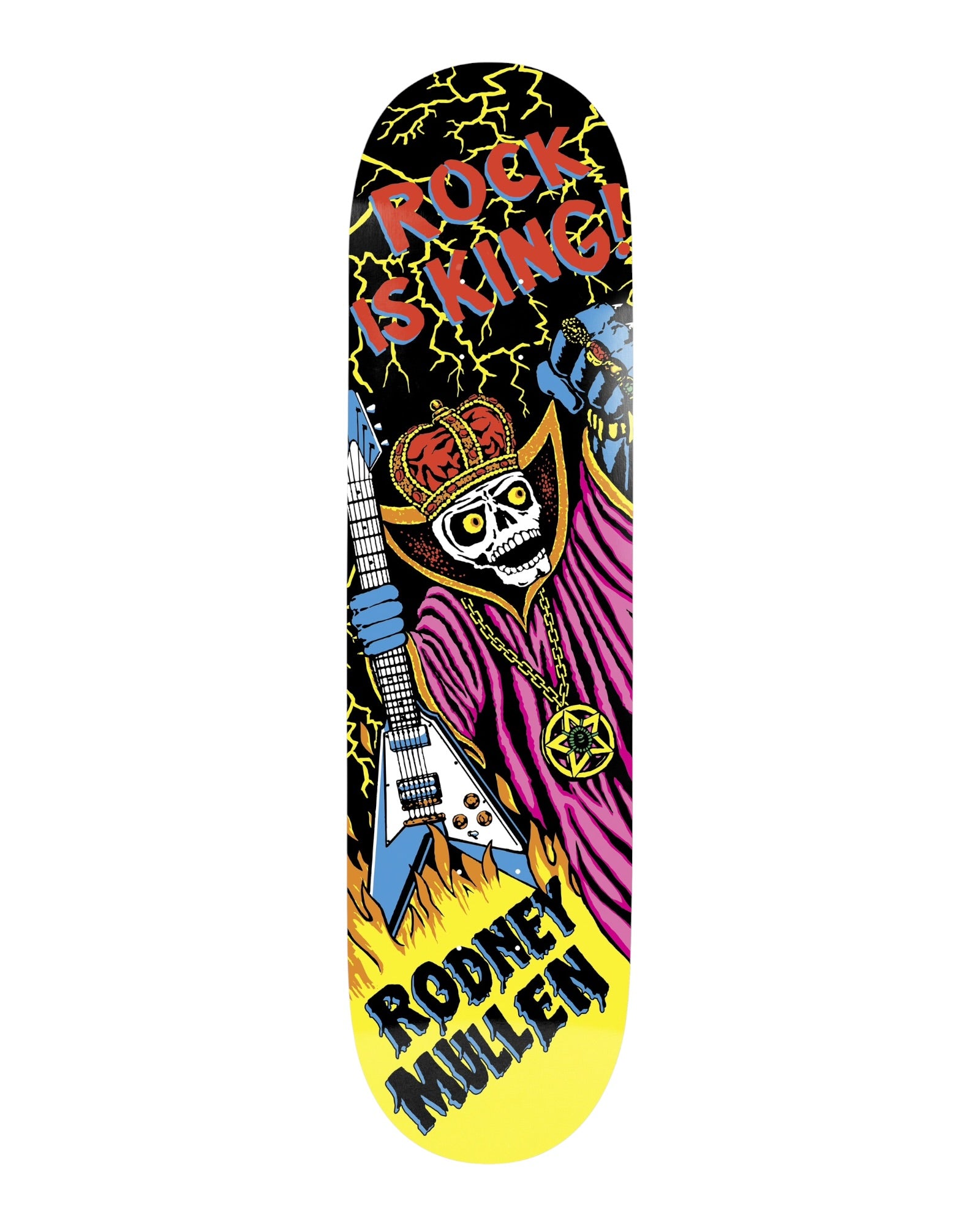 World Industries Skateboards Rodney Mullen Rock is King EX7 8.5”