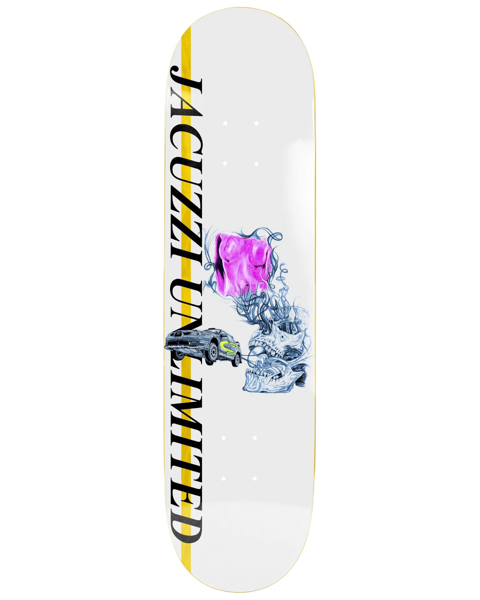 Jacuzzi Unlimited 8.5" Skateboard Deck ZANDER MITCHELL RACE CAR EX7