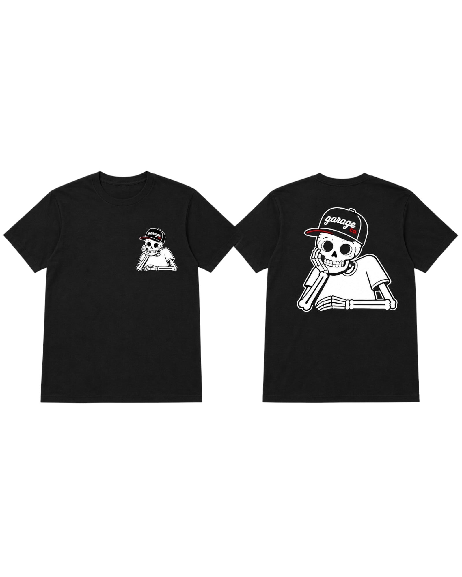 garage co. skelly t-shirt - m&o soft touch