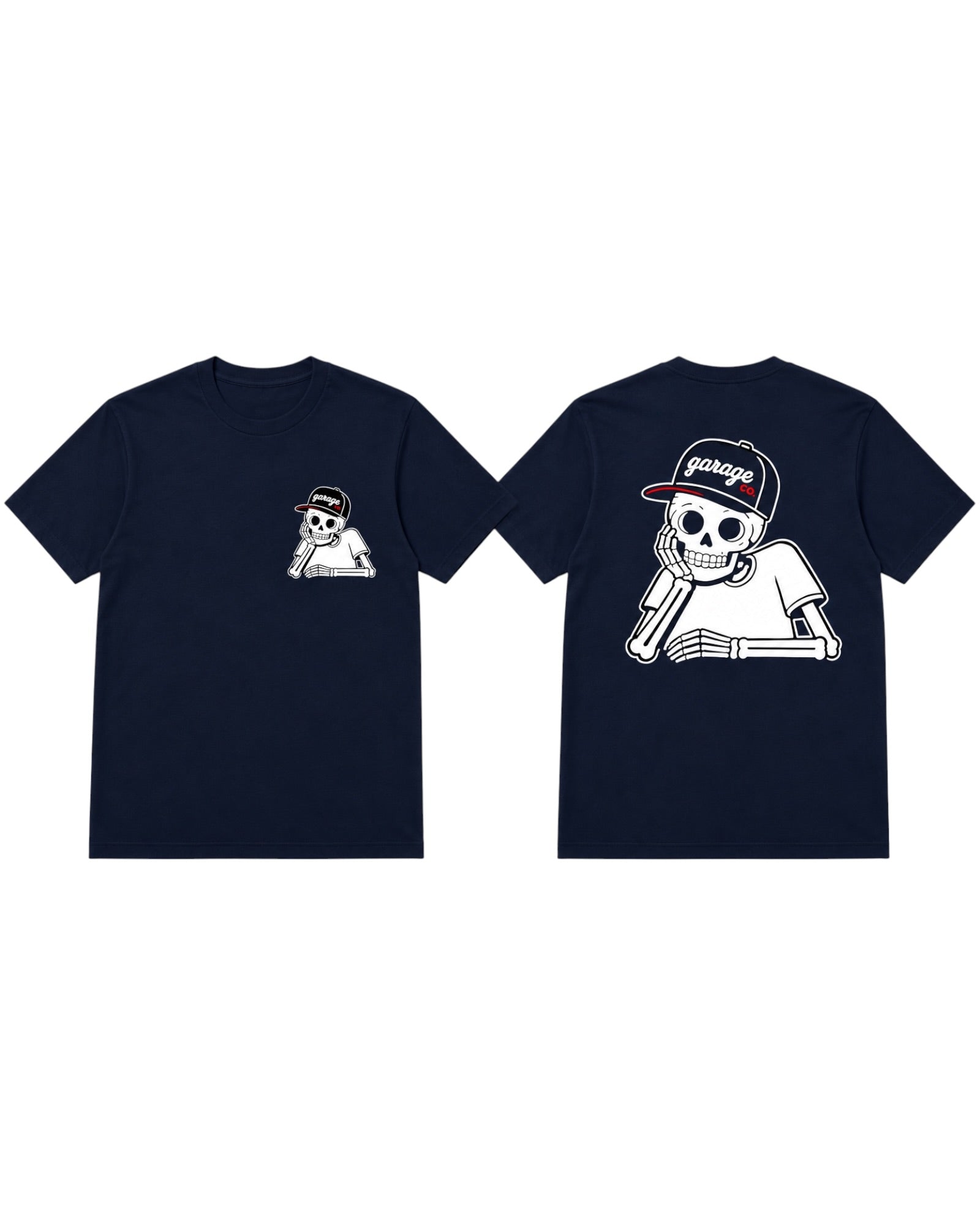 garage co. skelly t-shirt - m&o soft touch