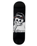 garage co. skelly 7-ply canadian maple skateboard deck – deep concave/steep kick