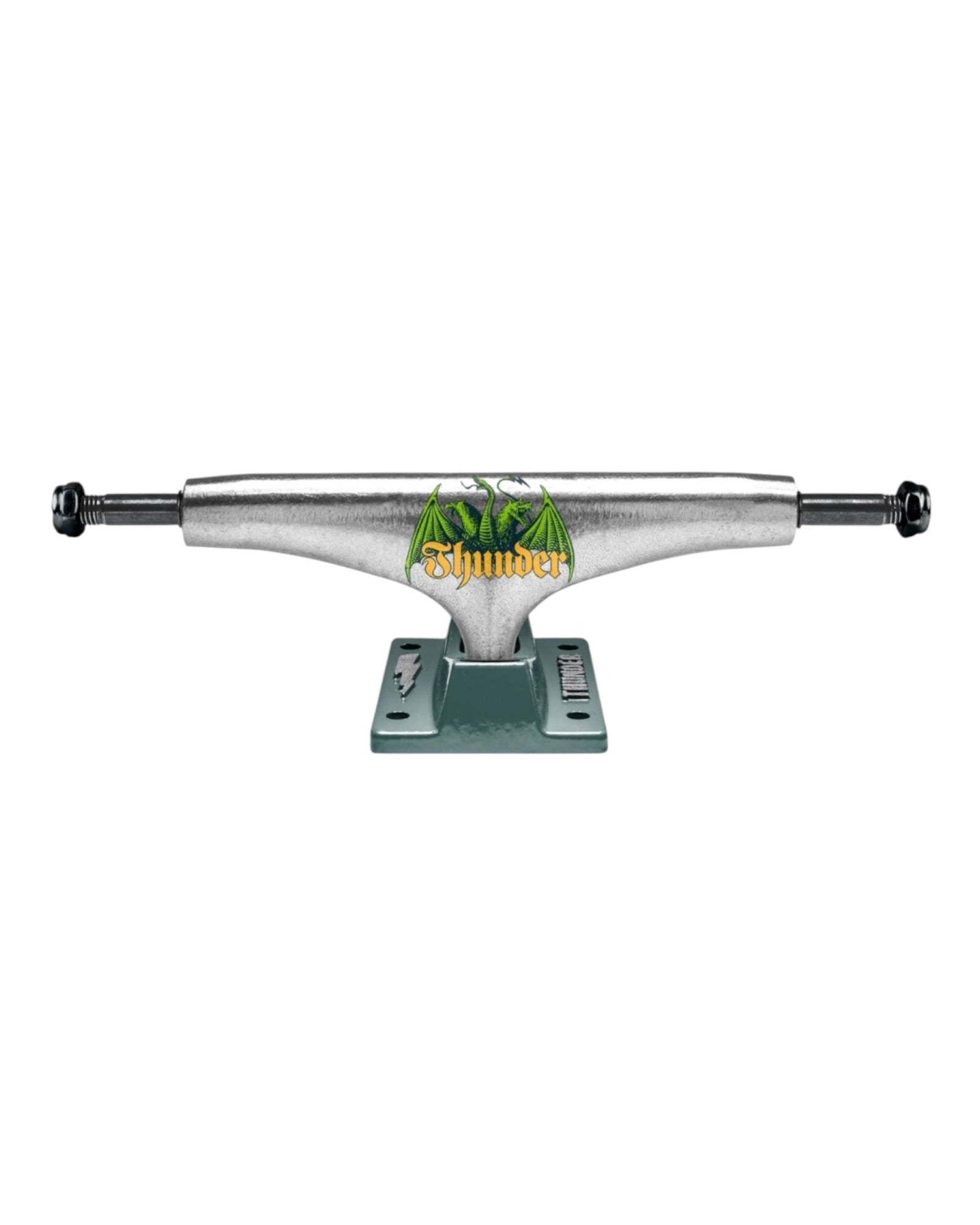 Thunder Trucks Medieval Script Team Edition Trucks - Polished/Teal - 149mm