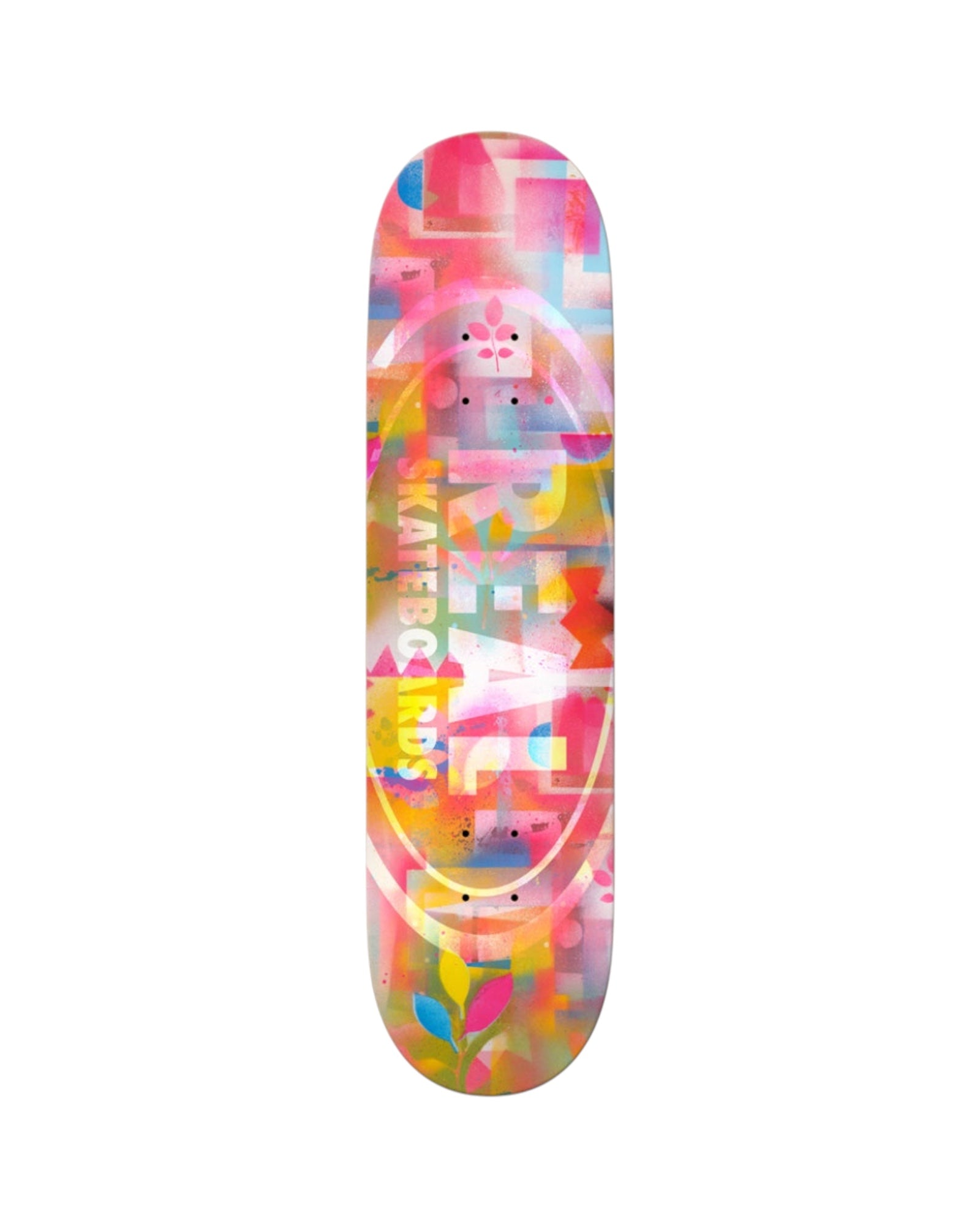 Real Skateboards Team Acrylics 8.38” Deck