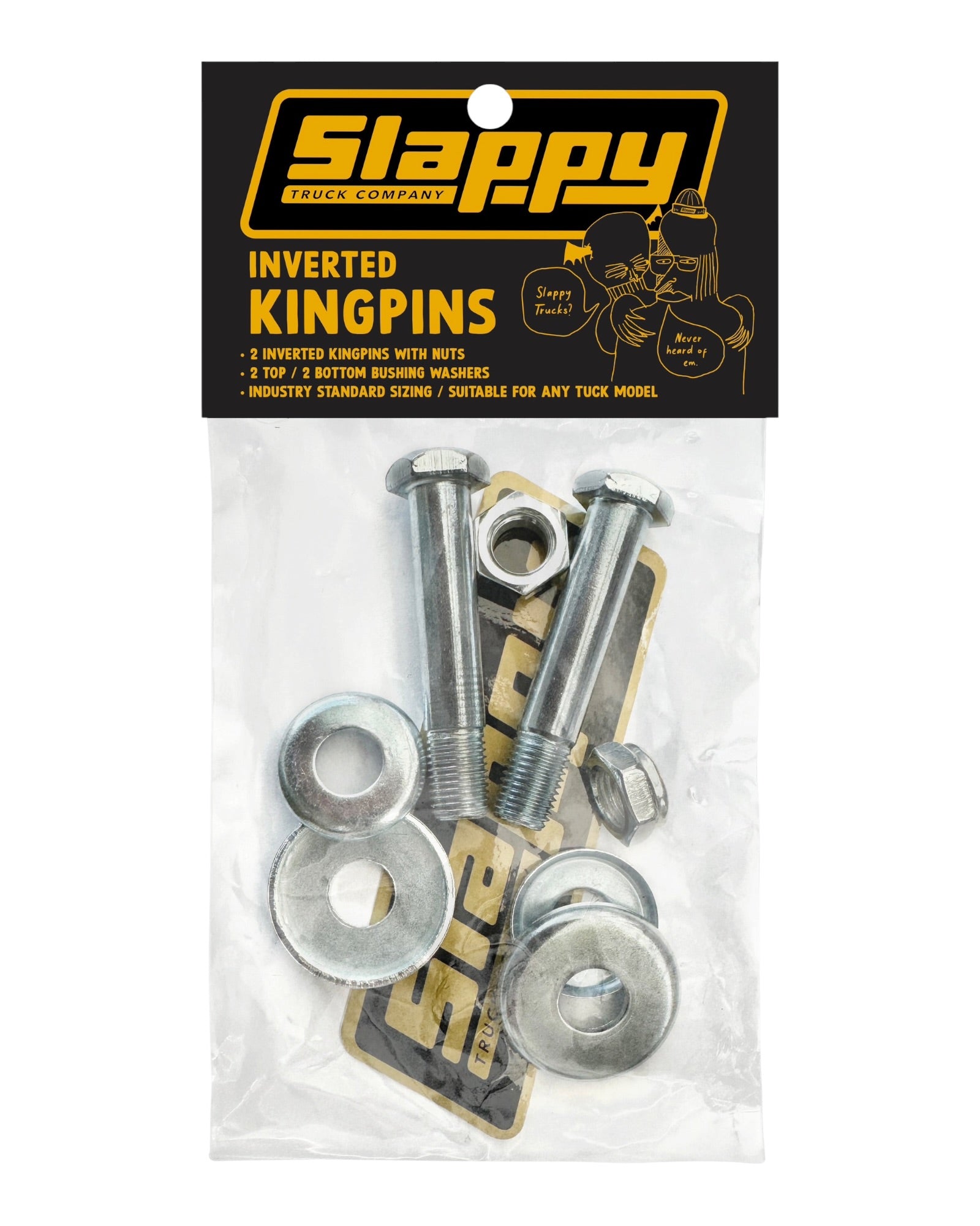 Slappy Trucks Set of 2 Inverted Kingpins Replacement