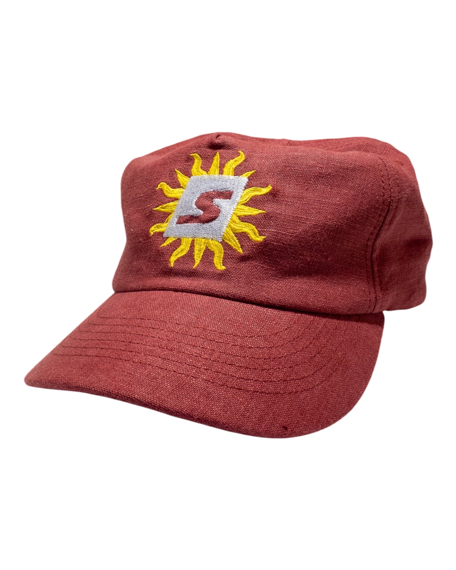 sunroom. six panel unstructured hemp cap
