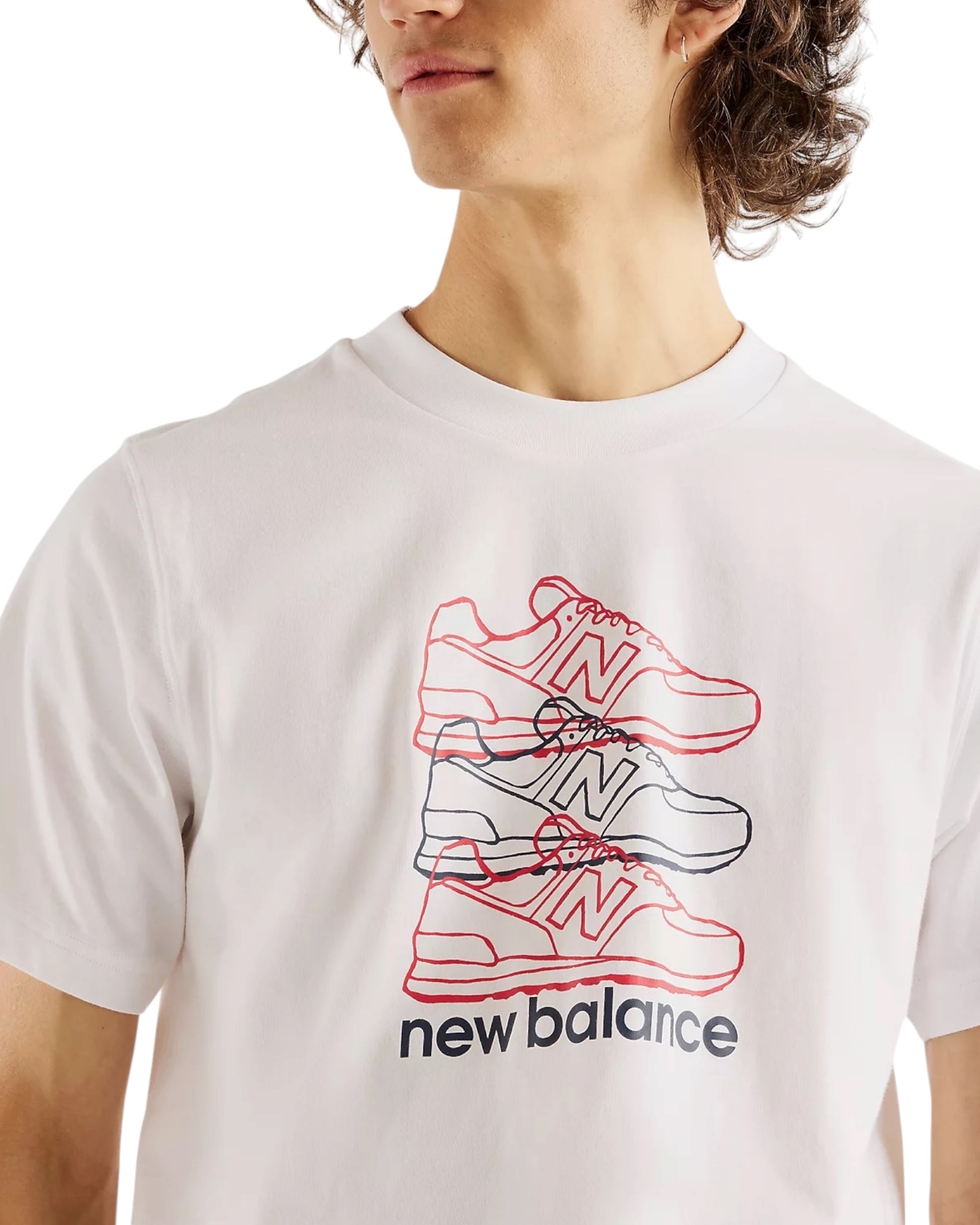 New Balance Layered 574 Relaxed T-Shirt Xl
