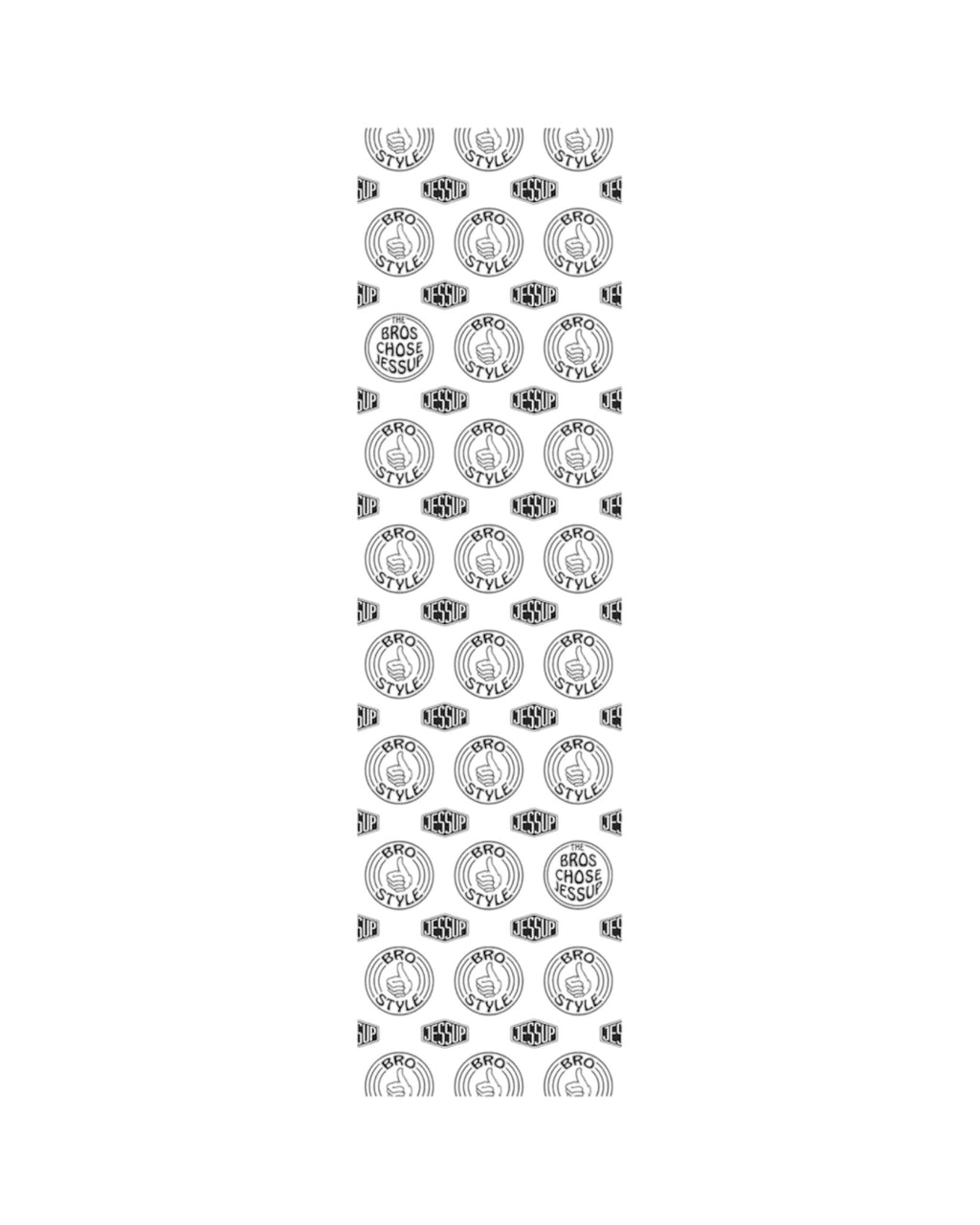 Jessup x Bro Style Choice Griptape 33" x 9"
