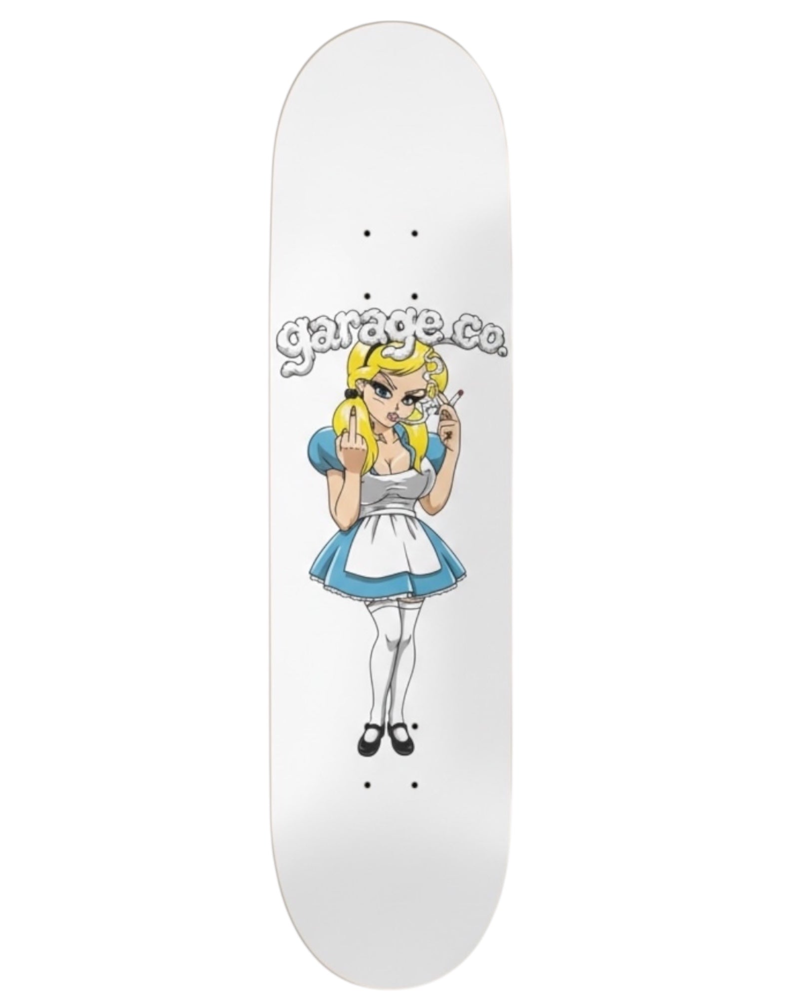 garage co. alice skateboard deck - 8.25 - 8.375 - 8.5 100% Canadian Maple