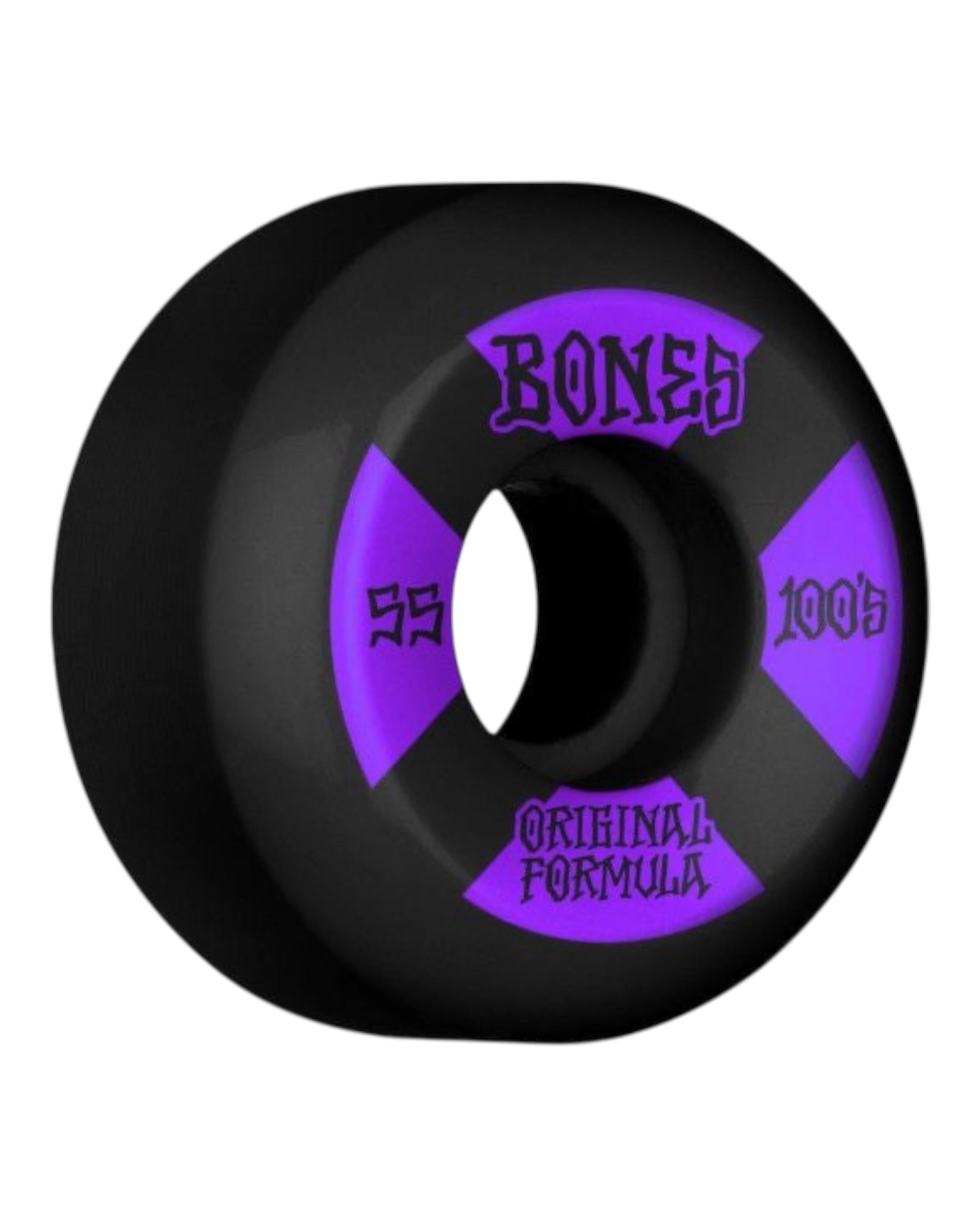 Bones Wheels V5 Sidecuts 100'S 55mm