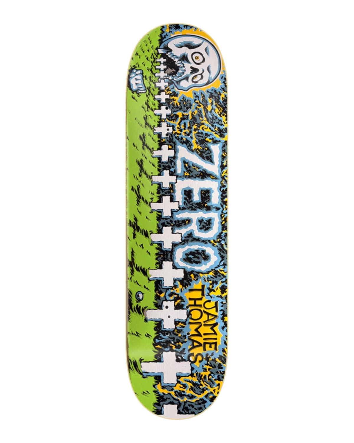Zero Skateboards Jamie Thomas Pro Model Deck Graveyard 8.25”