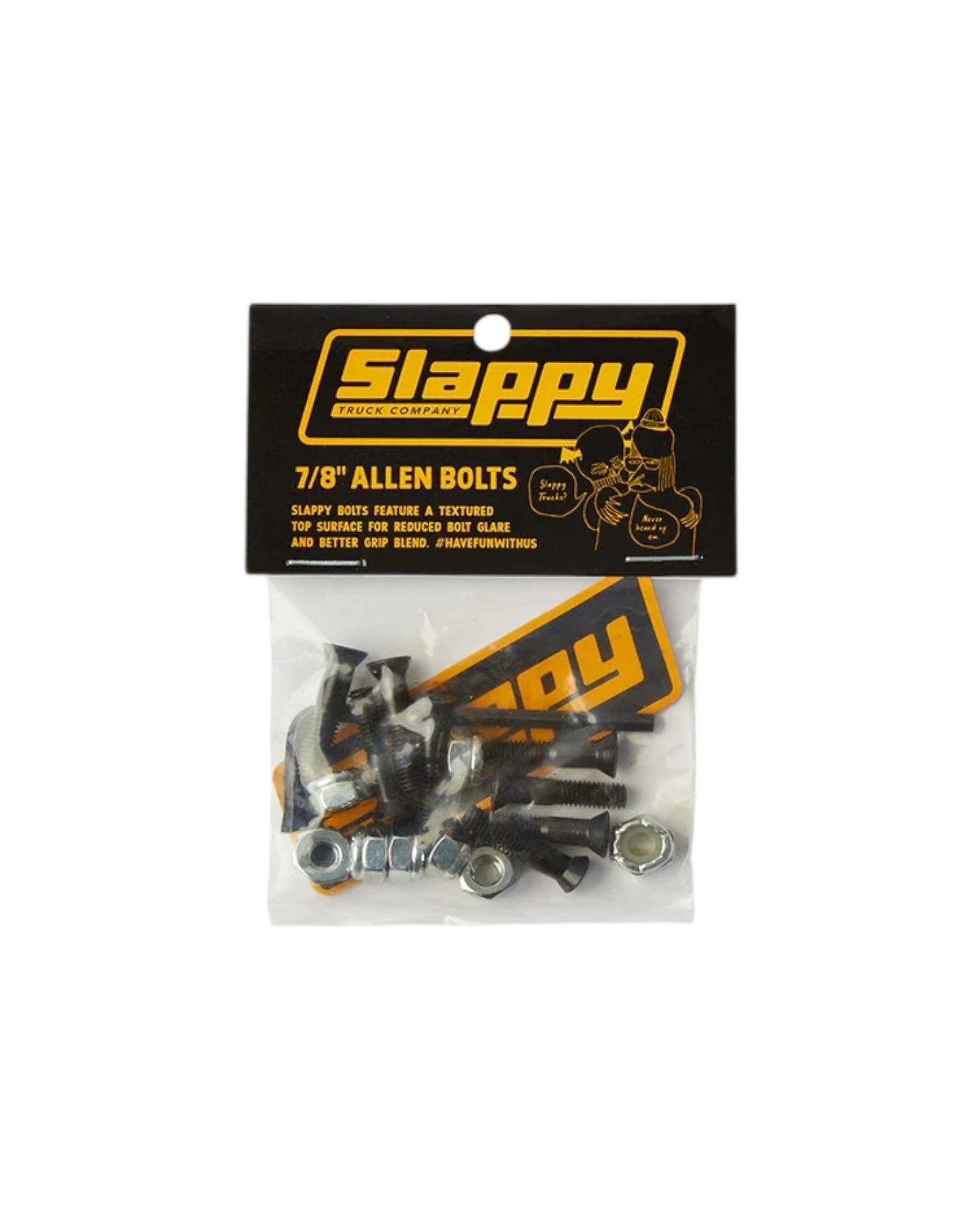 Slappy Trucks Allen Griptip Hardware 7/8”