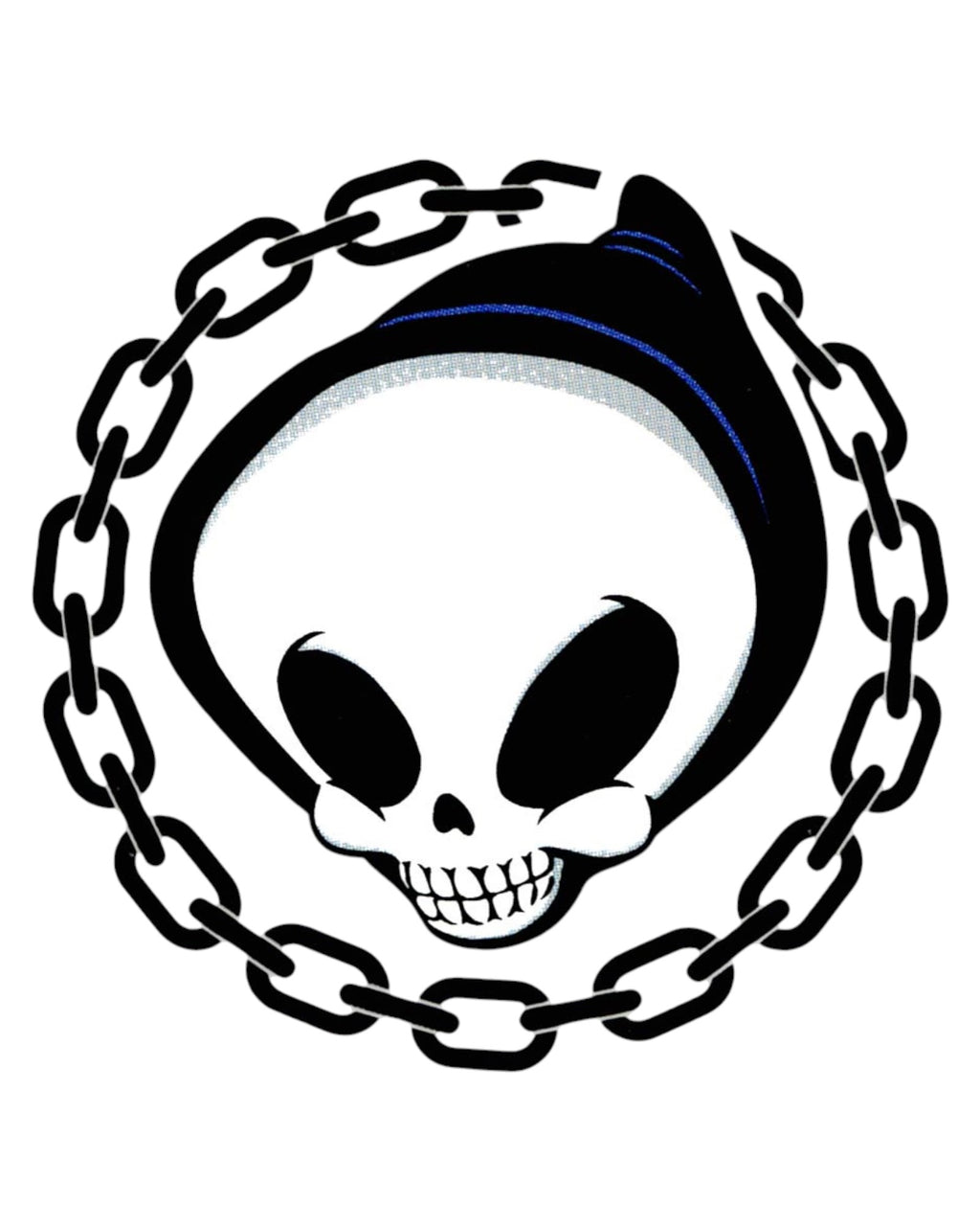 Blind Skateboards Premium Decals 4” 3D Clear Backing