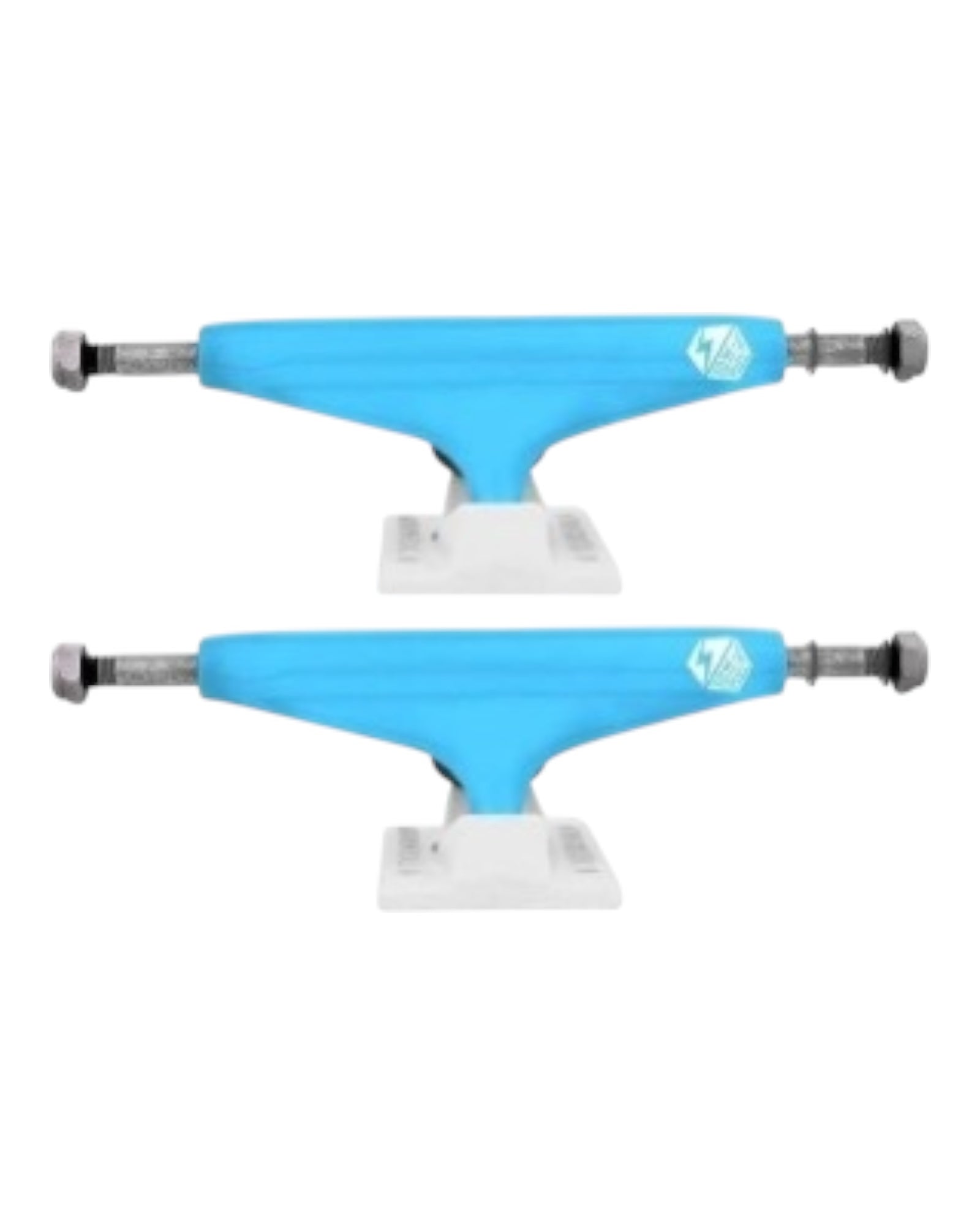Industrial 4 Trucks 5” Light Blue/White