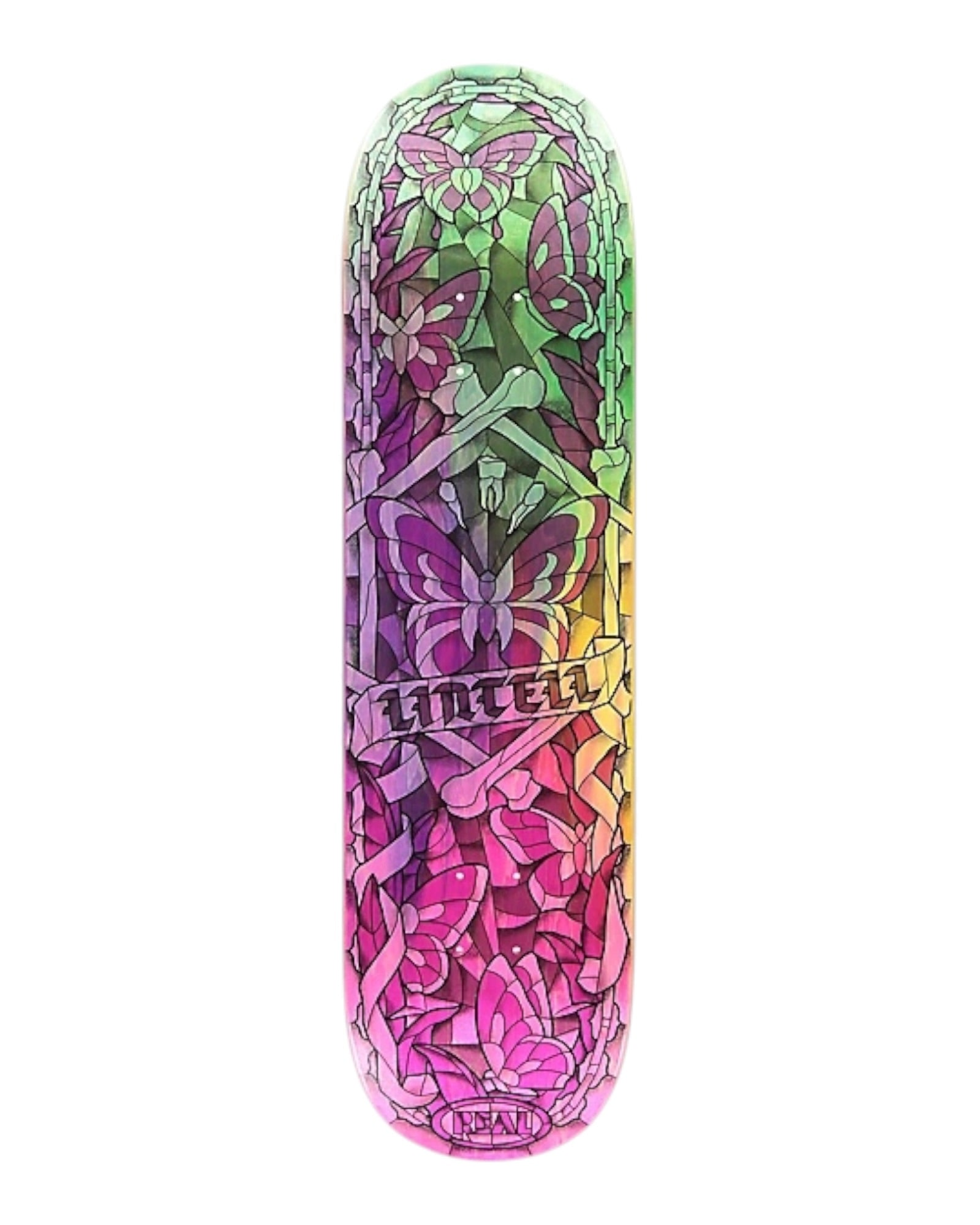 Real Lintell Chromatic Cathedral 8.38" Skateboard Deck