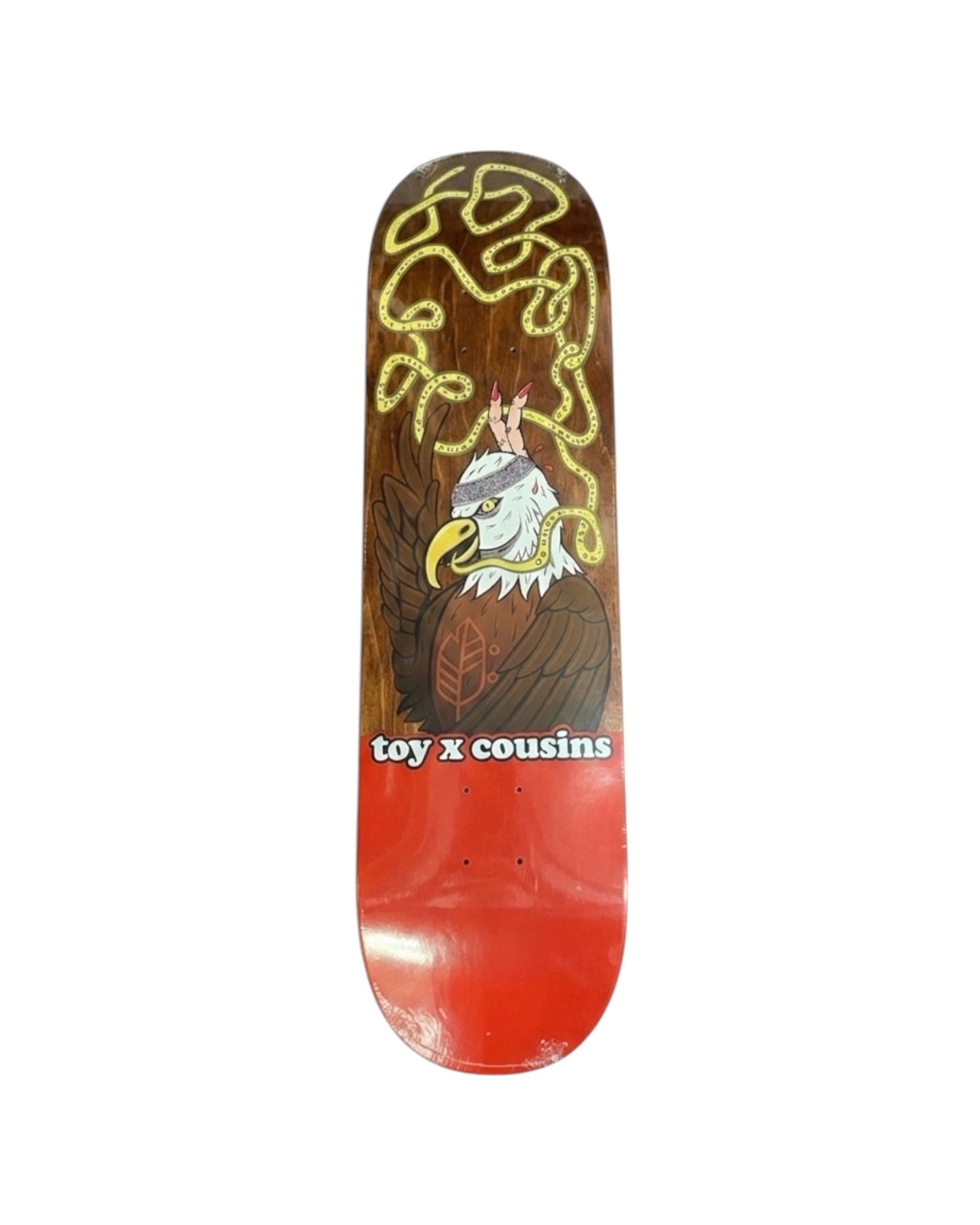 TOY MACHINE X COUSINS SKATEBOARDING COUSINS DECK - 8.5”