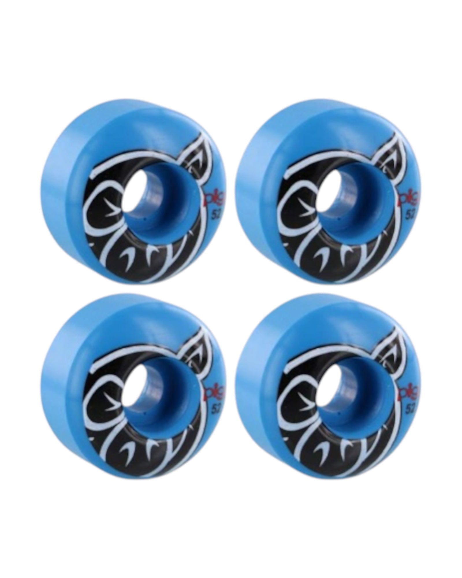 PIG Wheels Blue Head Proline 52MM 101A BLUE