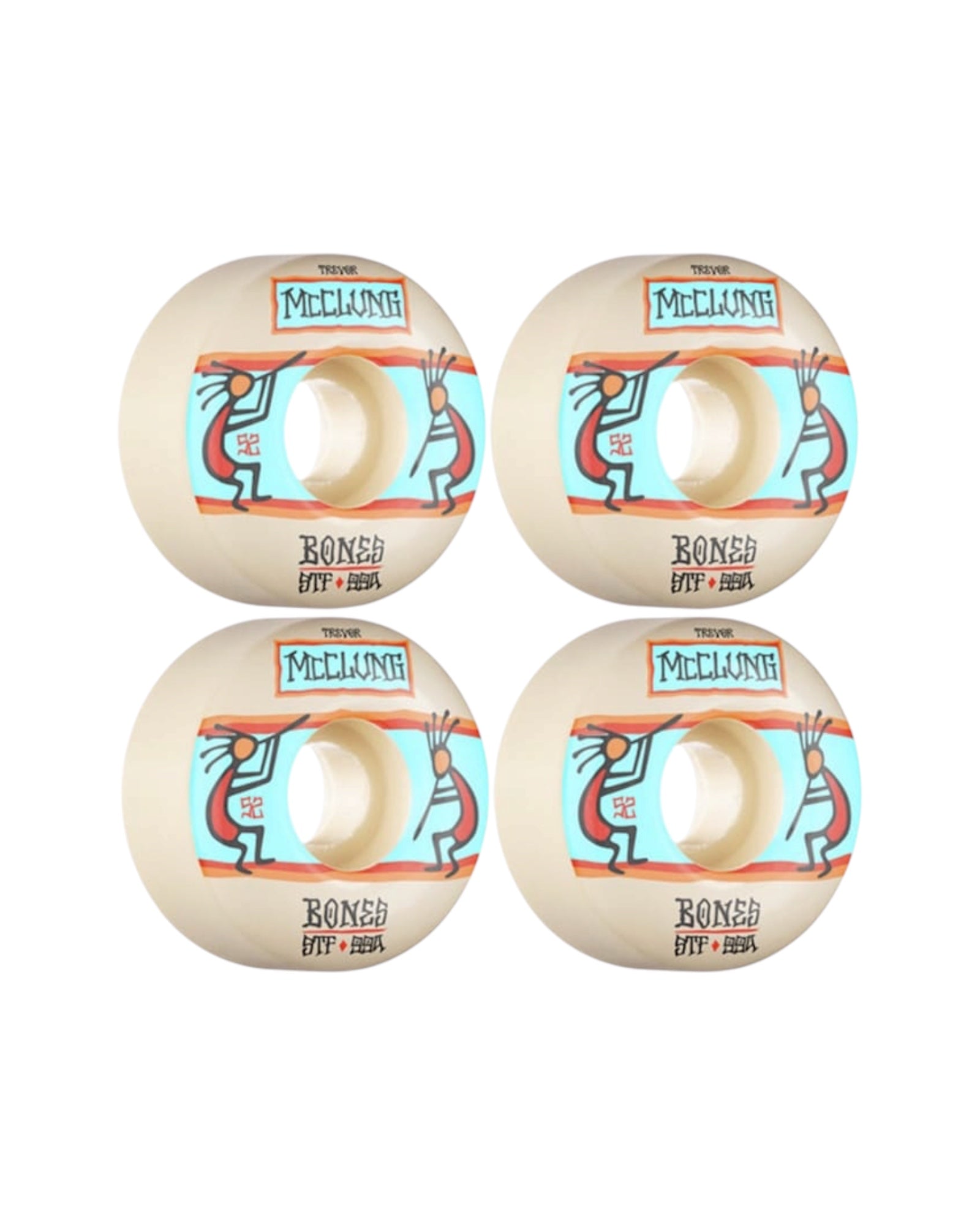 Bones Wheels Pro McClung STF Ritual 52mm V1 Street Tech Formula