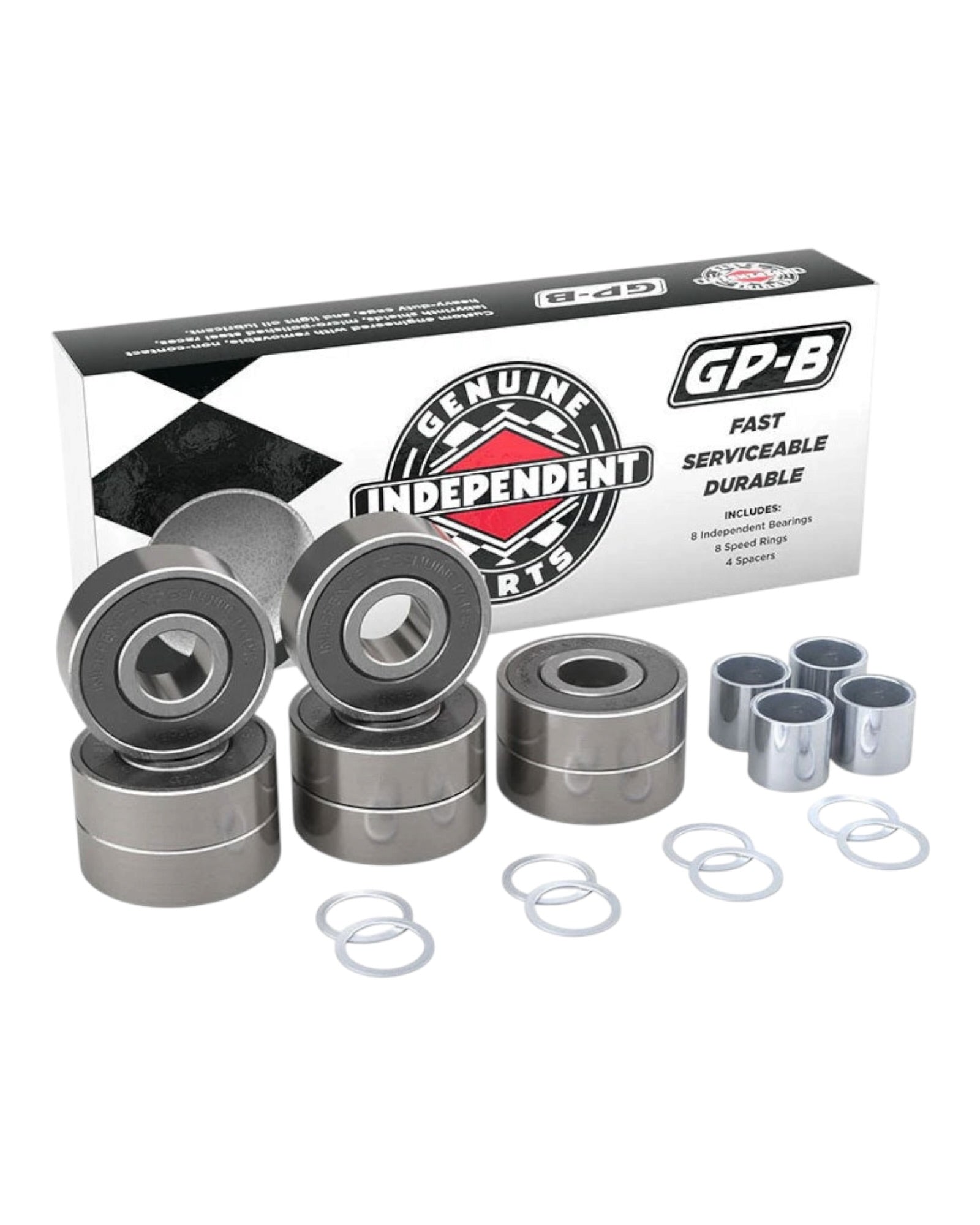 Genuine Parts GP-B Independent Skateboard Bearings