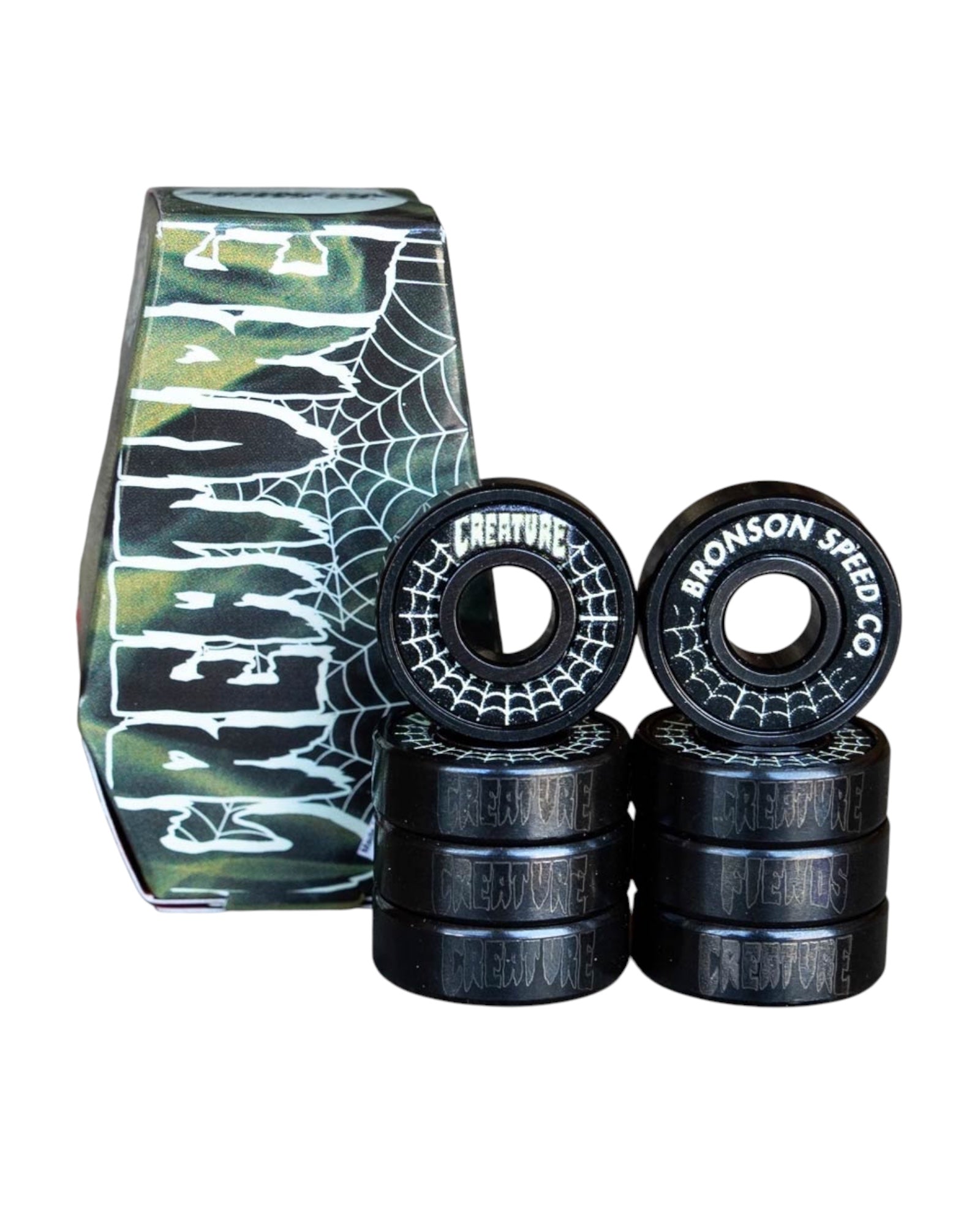 Bronson Speed Co X Creature Coffin G3 Bearings Black