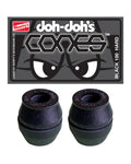Shorty’s Doh-Doh’s - Cones Bushings Hard Black 100a